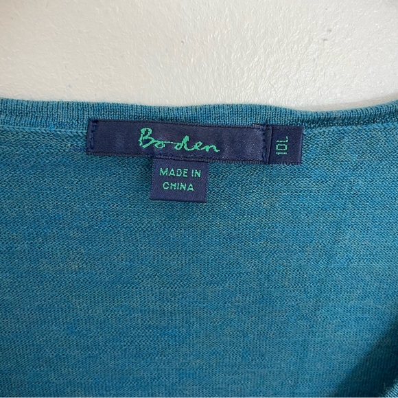 BODEN Lightweight Sweater Dress - Bodice Knot (Size 10, but runs small) - Picture 3 of 8
